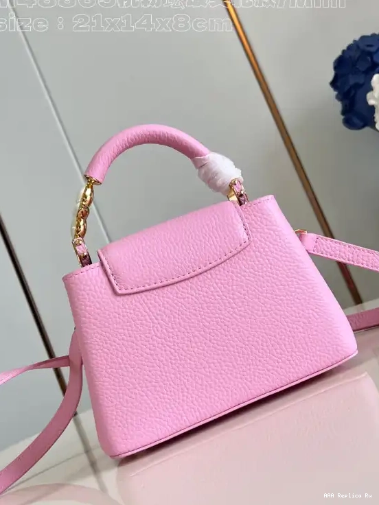 AAA Pruses Bags MINI-21*14*8CM LOUIS CAPUCINES VUITTON 0625